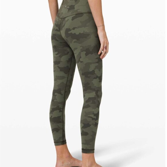 Lululemon align 28’ camo leggings - 8 EUC - Picture 2 of 5